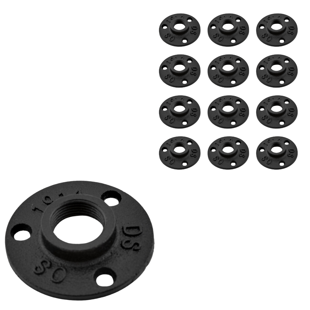 Flange 3-hole 3/4in Standard Grade
