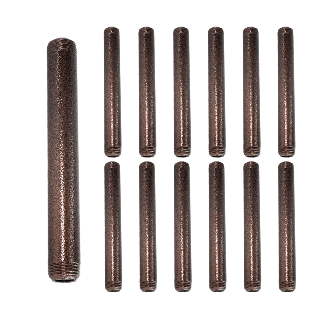 Steel Pipe 3/4in Standard Grade 8 in Length