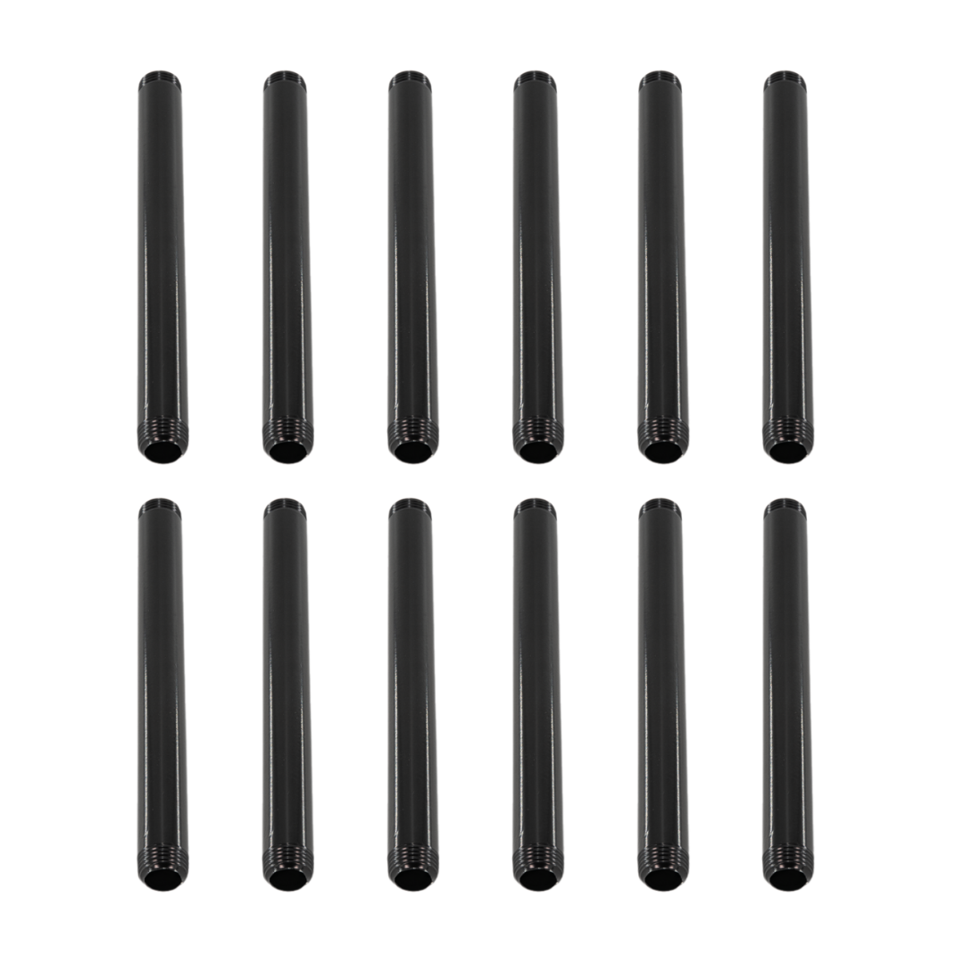 Steel Pipe 1/2in Standard Grade 10 in Length