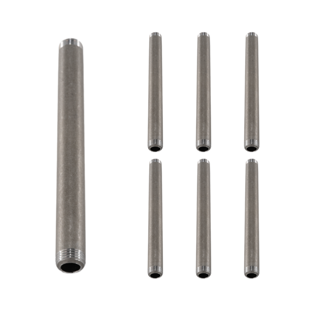 Steel Pipe 1/2in Standard Grade 10 in Length