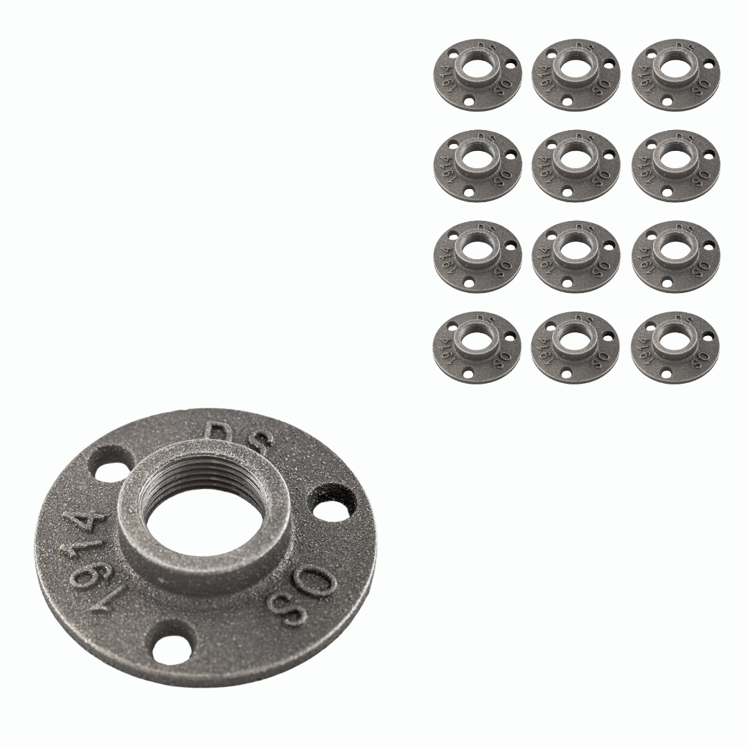Flange 3-hole 3/4in Standard Grade