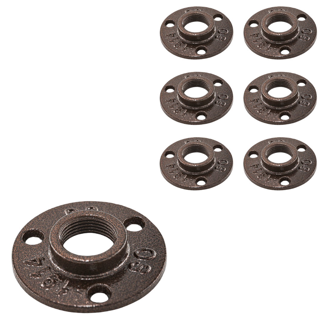 Flange 3-hole 3/4in Standard Grade