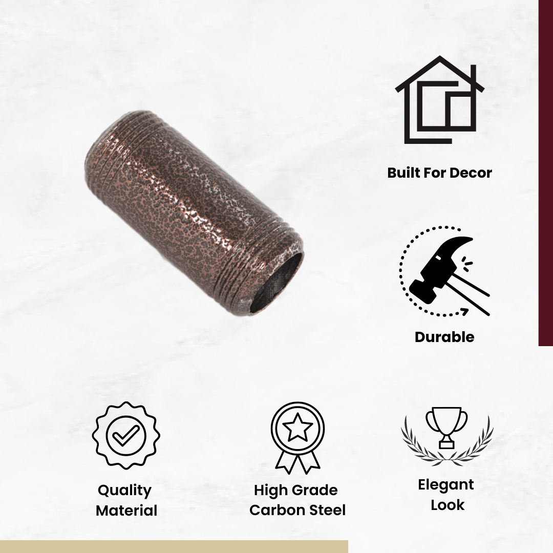 Steel Pipe 1/2in Standard Grade 2 in Length