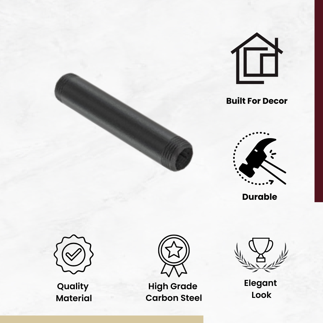 Steel Pipe 3/4in Standard Grade 4 in Length