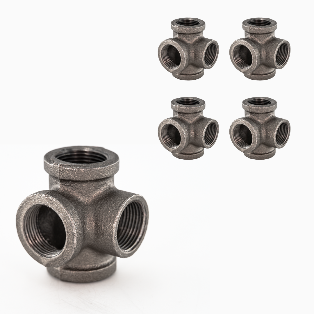 Tee 4-way 3/4in Standard Grade – Prim Pipeworks