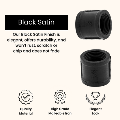 Coupling 3/4in Standard Grade