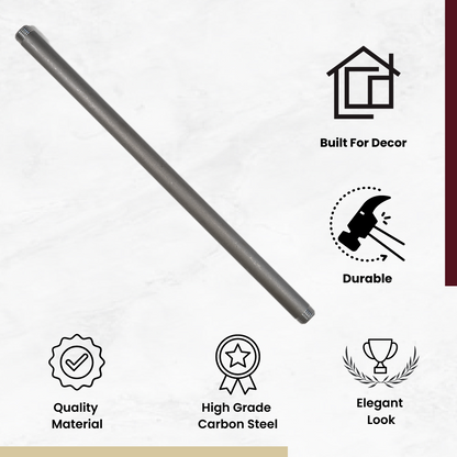 Steel Pipe 3/4in Standard Grade 14 in Length