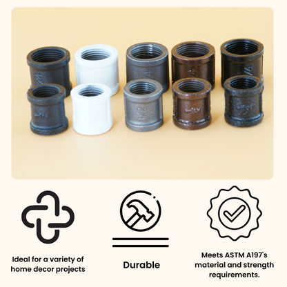 Coupling 1/2in Standard Grade