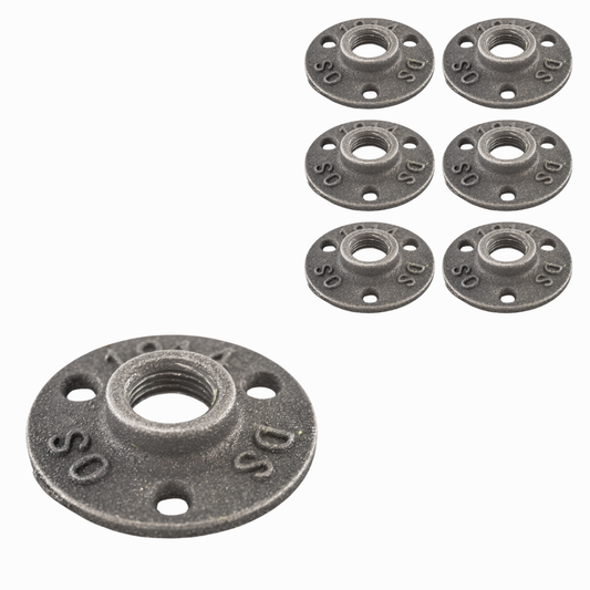 Flange 3-hole 1/2in Standard Grade